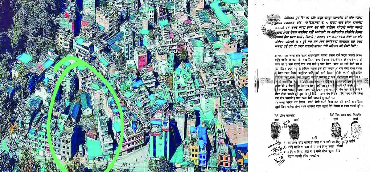 खाद्य संस्थानको जग्गा कौडीको भाउमा किनबेच