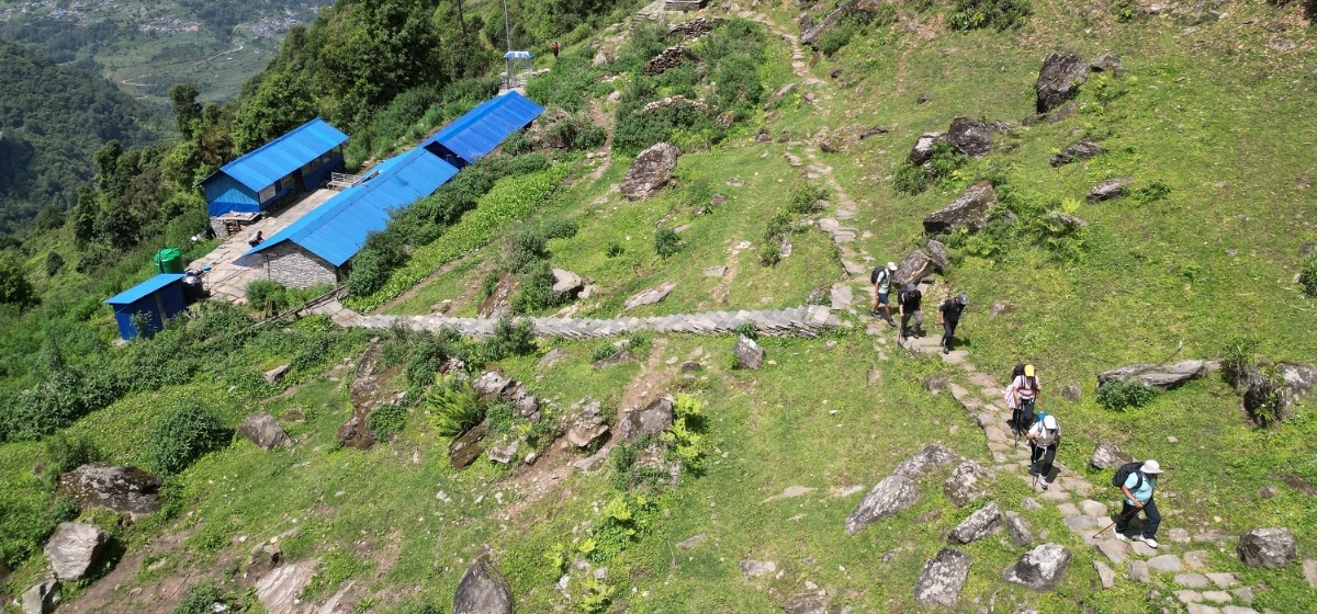 चन्दा संकलनबाट २७ किलोमिटर पदमार्ग निर्माण