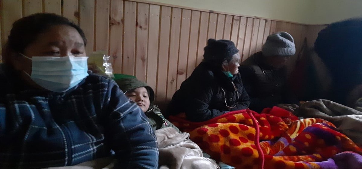 बाढीले मनाङमा एकअर्का गाउँबीच सम्पर्क बिच्छेद