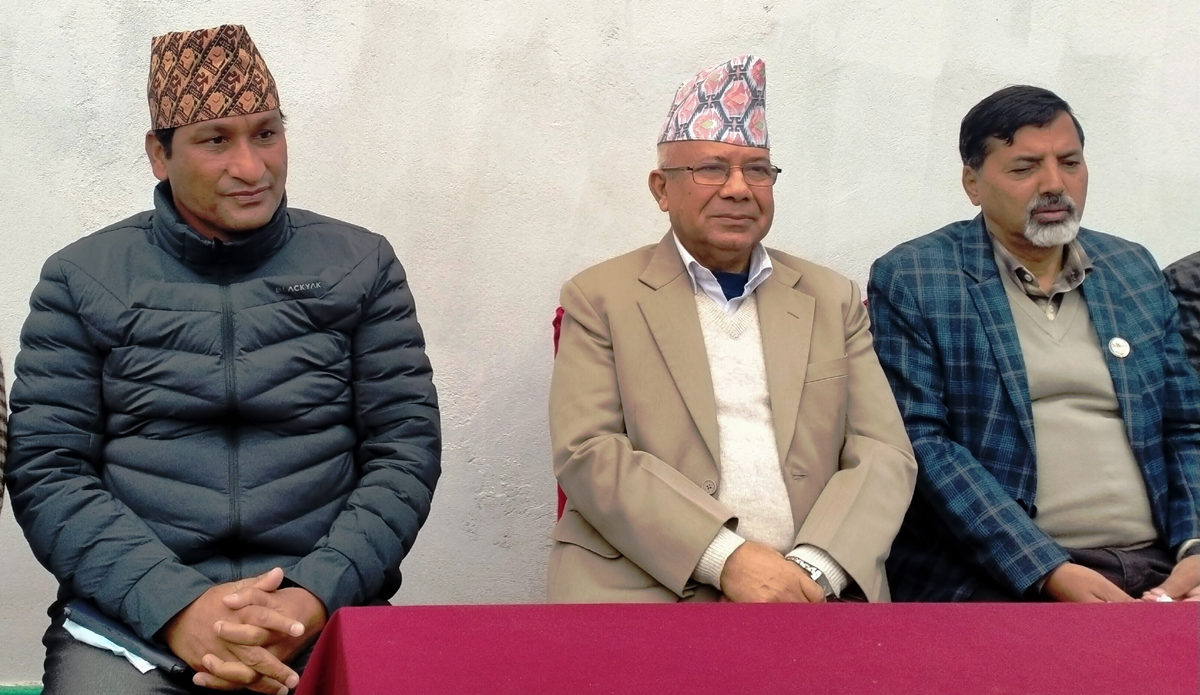 पार्टीभित्र प्रश्न उठ्दा हामीले पद छोडेका उदाहरण छन्ः नेपाल