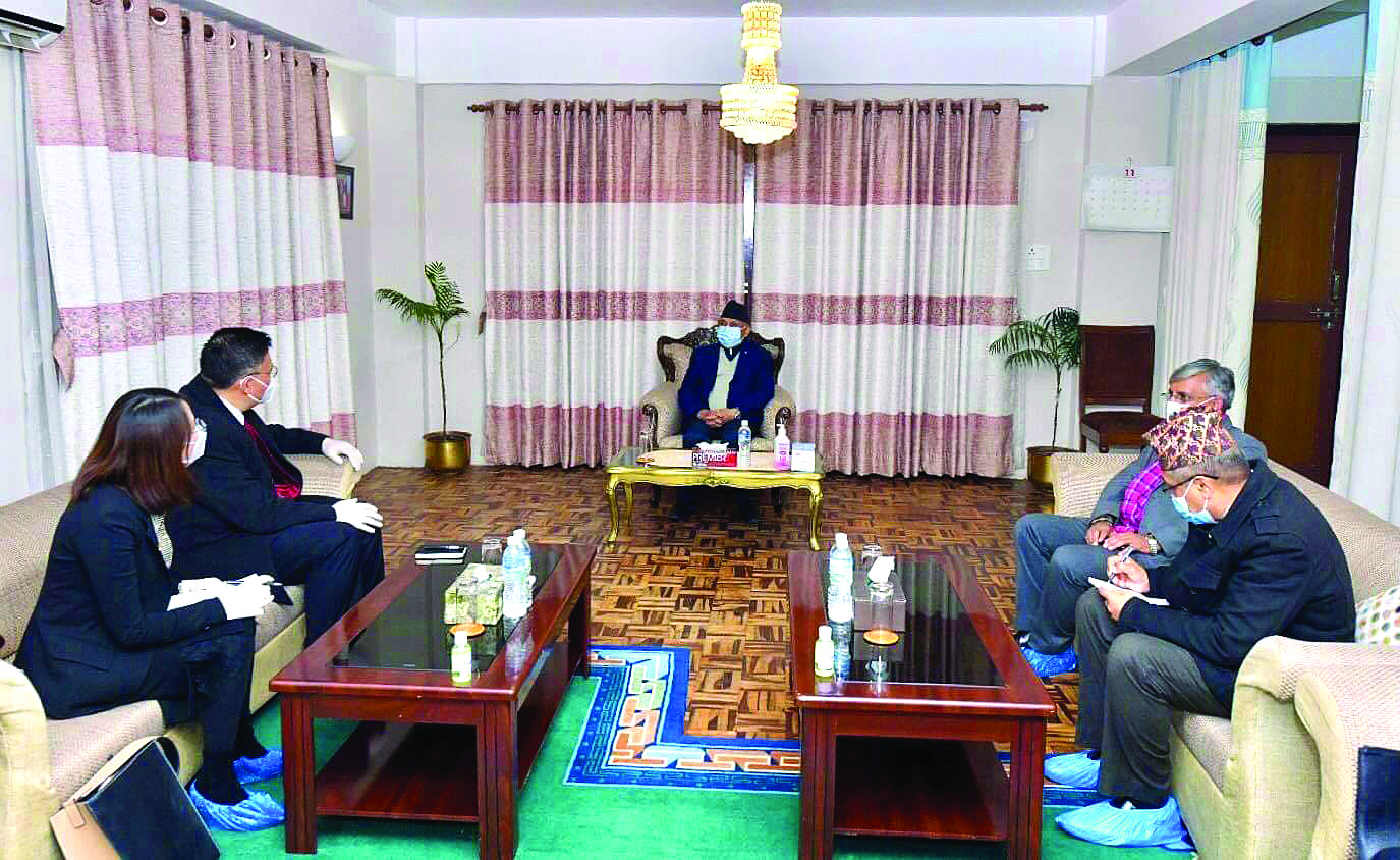 विभाजित नेकपा मिलाउन चिनियाँको दौडधुप