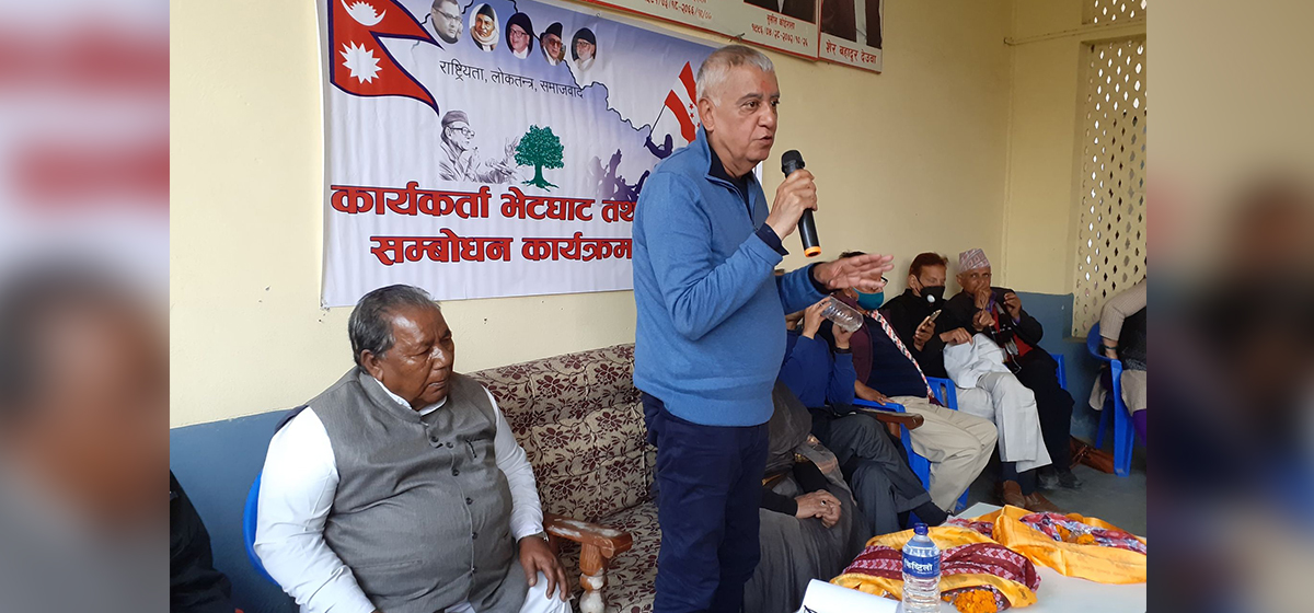 पार्टीभित्र एकता भएमा कांग्रेसलाई कसैले हराउन सक्दैनः शशांक कोइराला