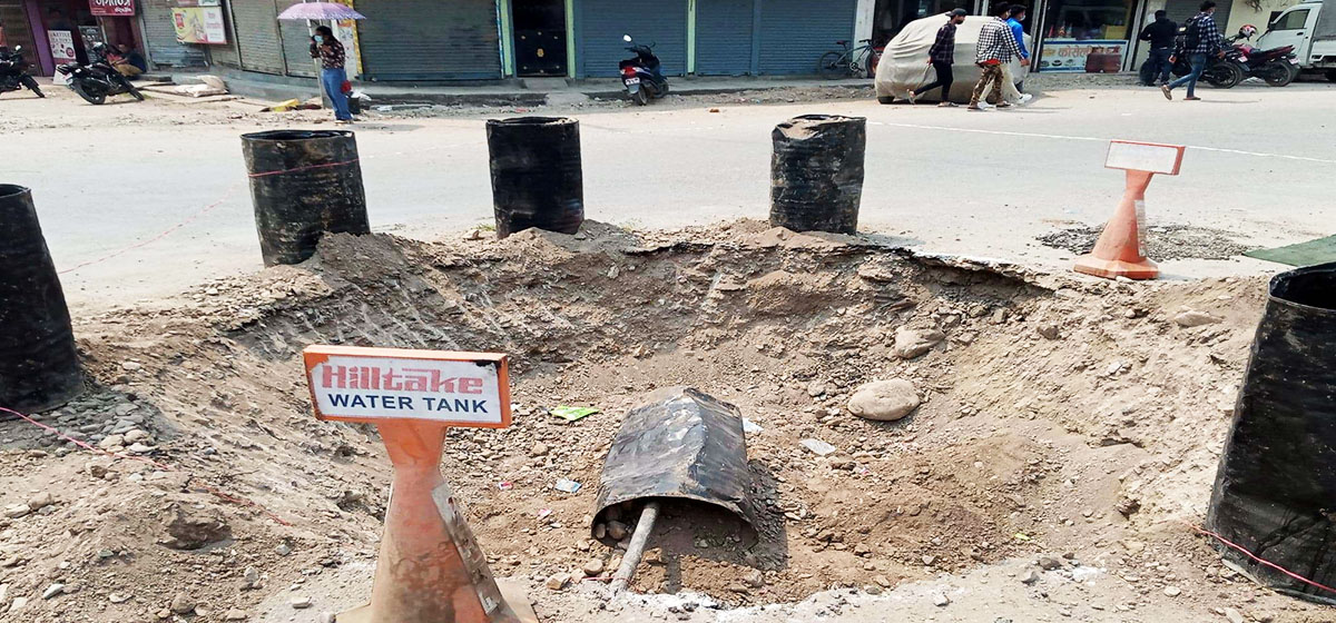 घोराही उपमहानगरको चोकचोकमा ‘राजनीति’