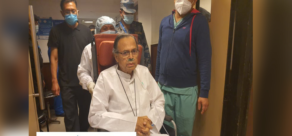 पूर्वप्रधानमन्त्री खनालको उपचार खर्च सरकारले बेहोर्ने