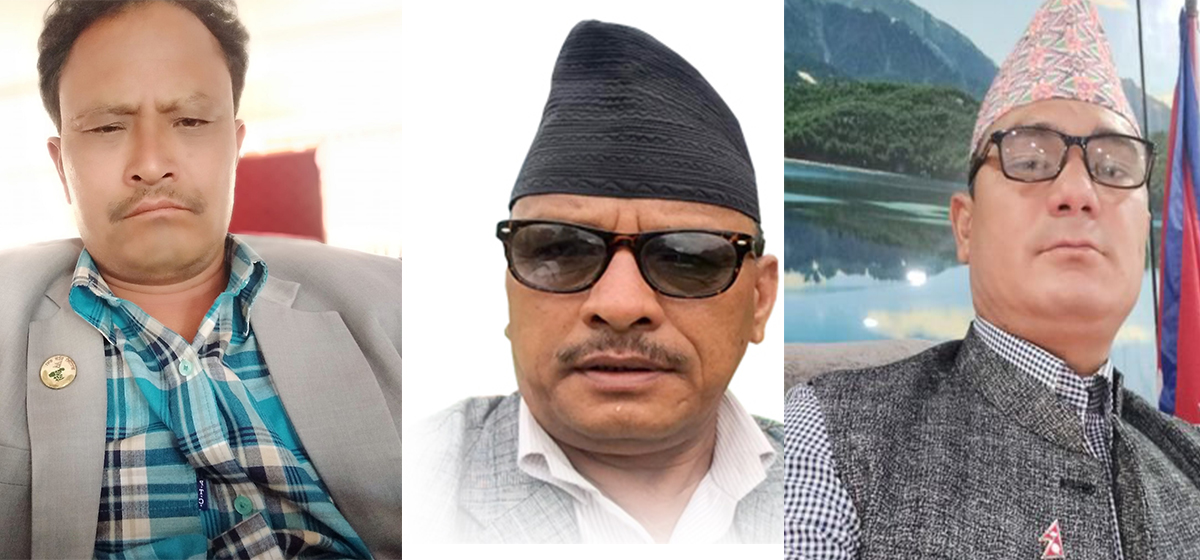तीन मन्त्री एक महिनाका लागि निलम्वित