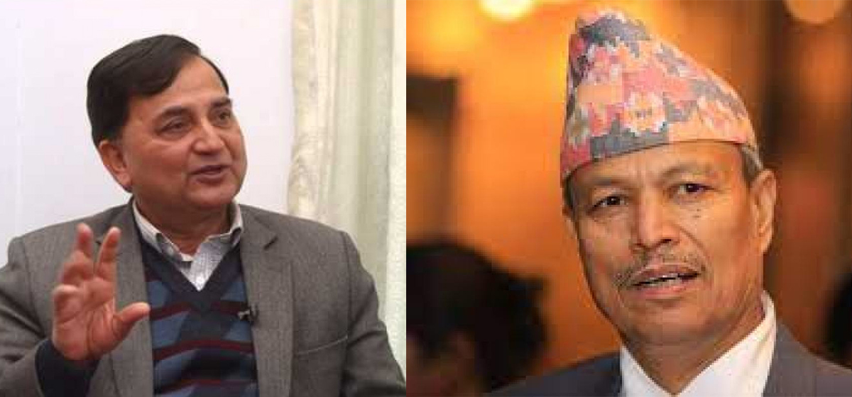 रावल र पोखरेलबीच आन्तरिक एकताबारे छलफल