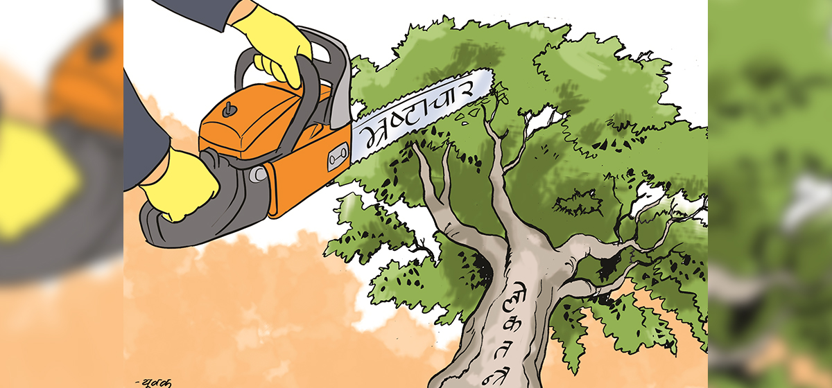 लोकतन्त्रमा भ्रष्टाचारको भय