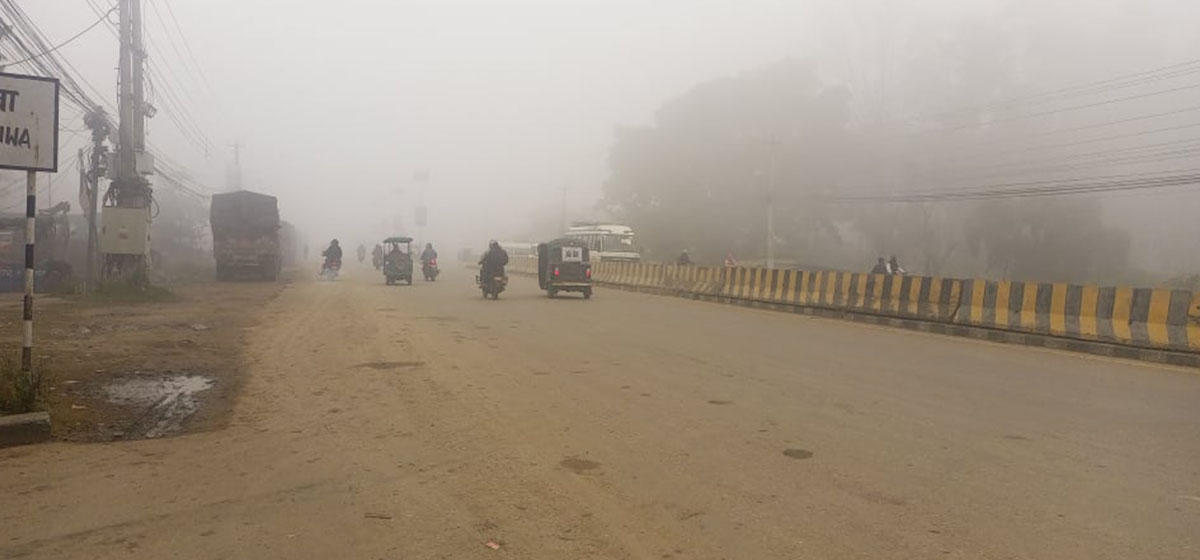 बाँकेमा शीतलहर सुरु, जनजीवन प्रभावित