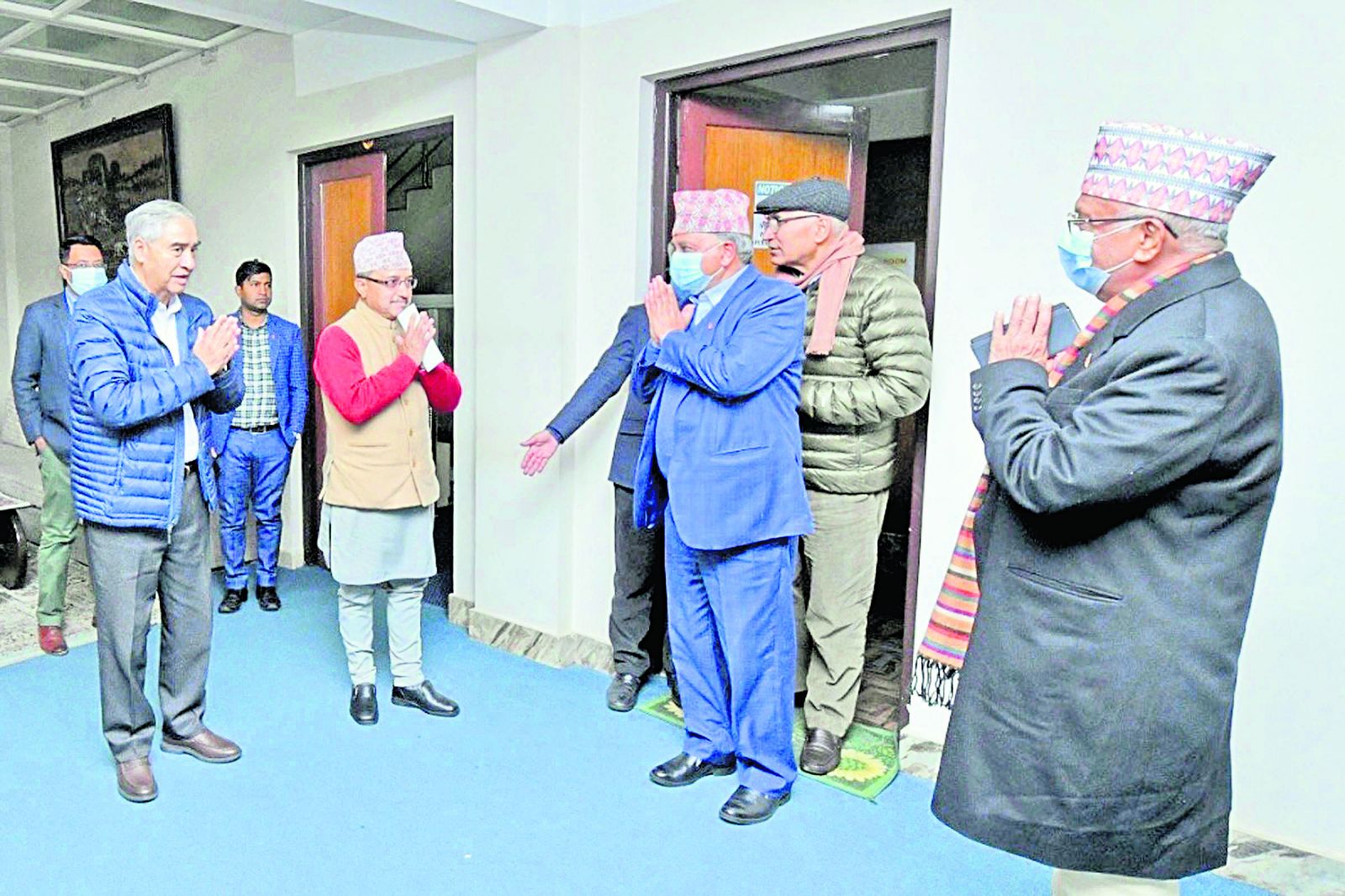 एमसिसीमा एमालेको साथ खोज्दै प्रधानमन्त्री