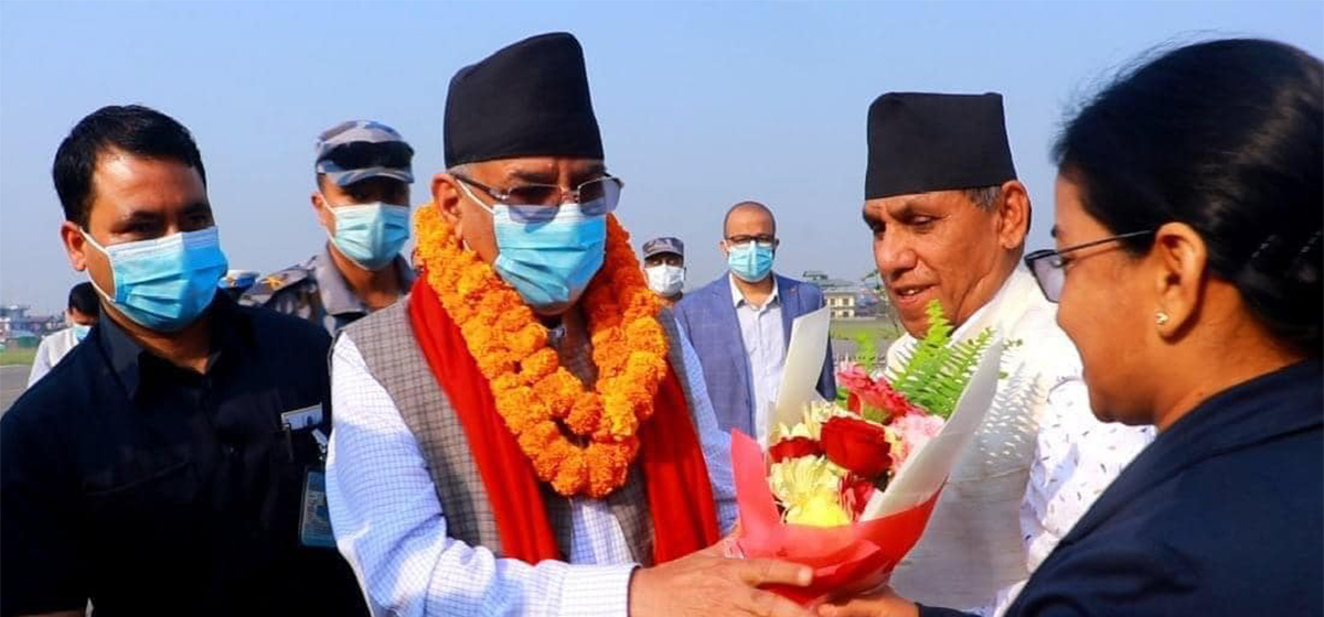 कसैले भनेर केही हुँदैन, गठबन्धन टुट्दैनः अध्यक्ष प्रचण्ड