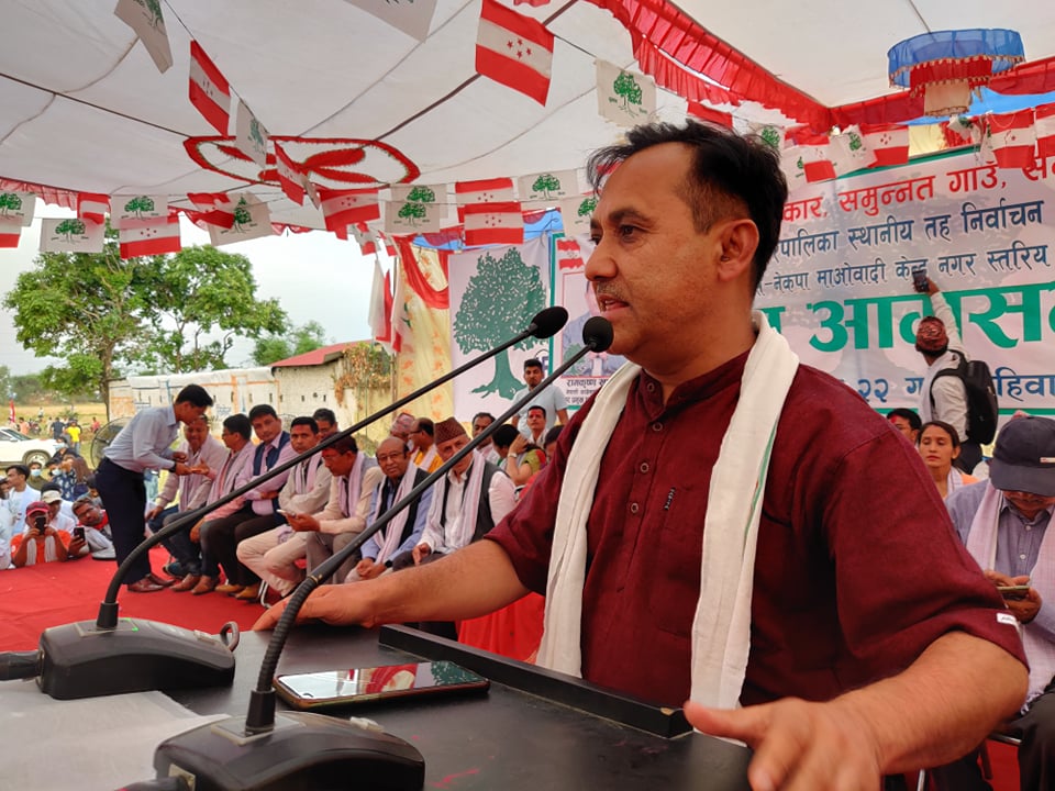 मन फराकिलो बनाएर गठबन्धनका उम्मेद्वारलाई विजयी गराऔँः महामन्त्री शर्मा