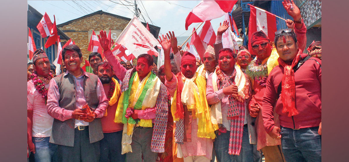 ५०१ पालिकामा गणना कांग्रेस अग्रस्थानमा