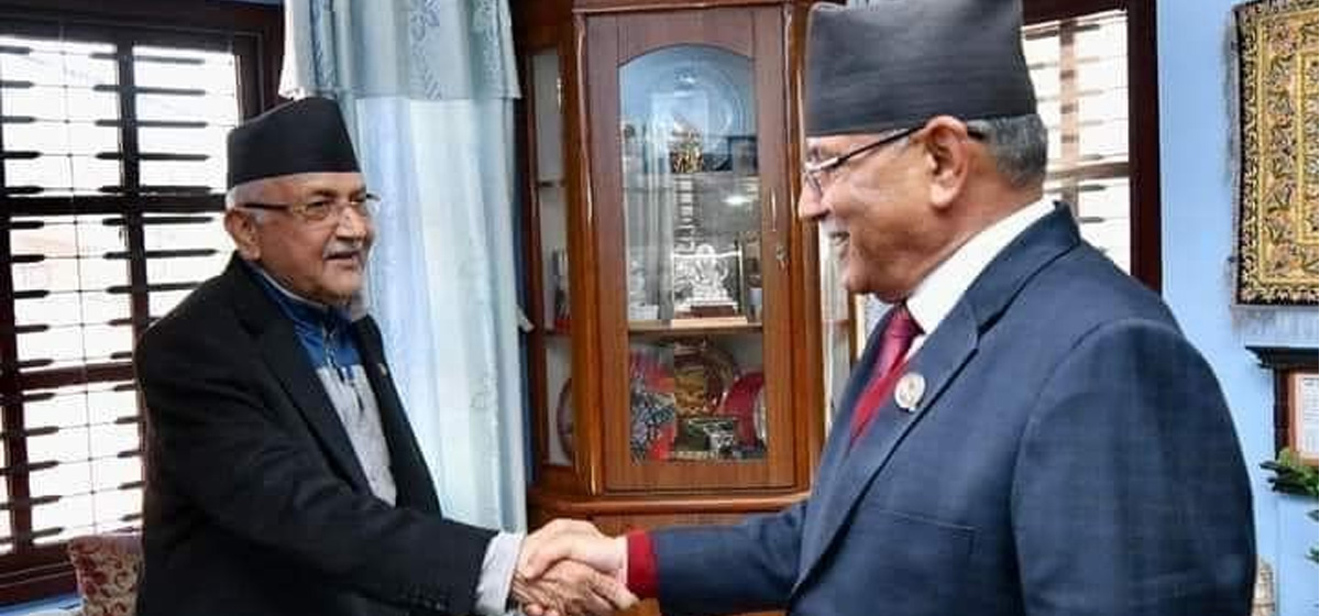 दाहाललाई प्रधानमन्त्री बनाउन ओली सहमत