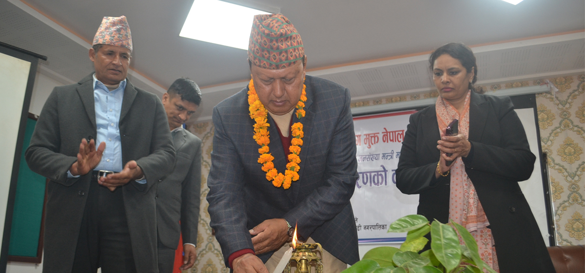 थप सय स्थानीय तहमा दोस्रो चरणको क्षयरोगमुक्त नेपाल अभियान सुरु