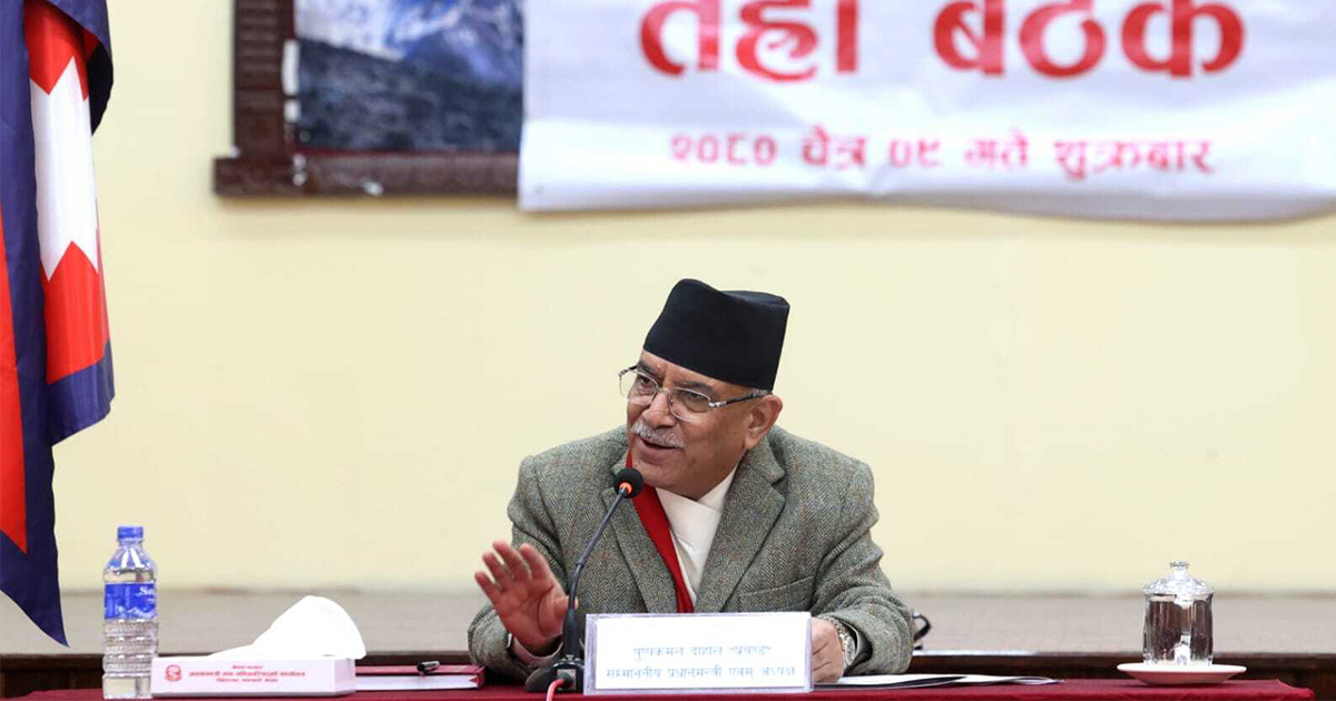 गुणस्तरीय जनशक्ति उत्पादनमा प्रधानमन्त्रीको जोड