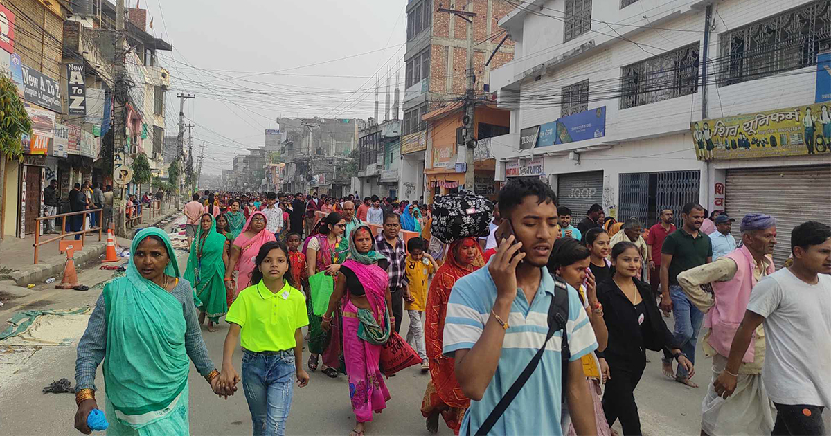 आज अन्तगृह परिक्रमा गरेर १५ दिने माध्यमिकी परिक्रमा सकिँदै