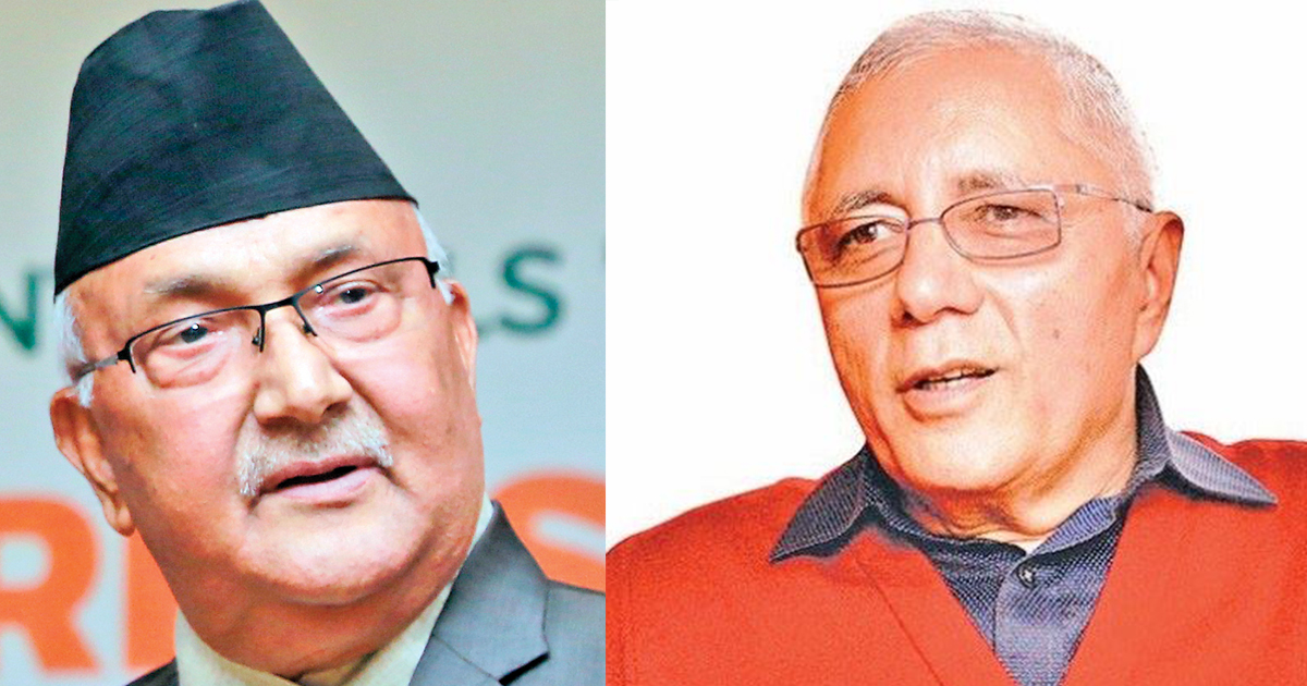 निरन्तर संवादमा केपी र शेखर