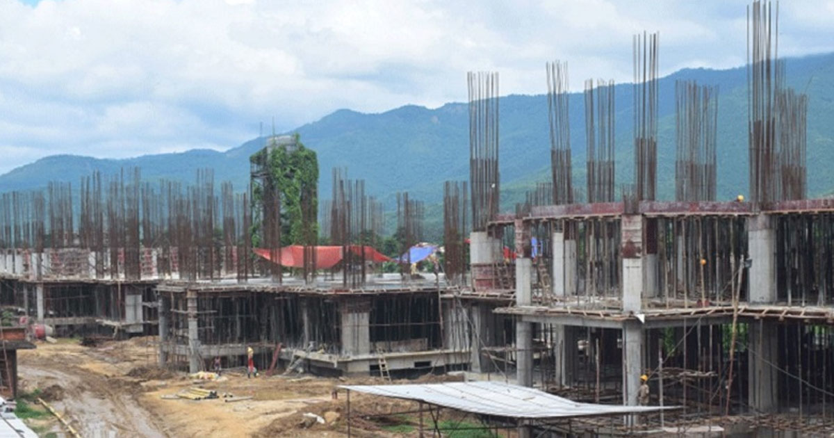 नेपालगञ्जमा पञ्चकर्म भवन निर्माण हुँदै
