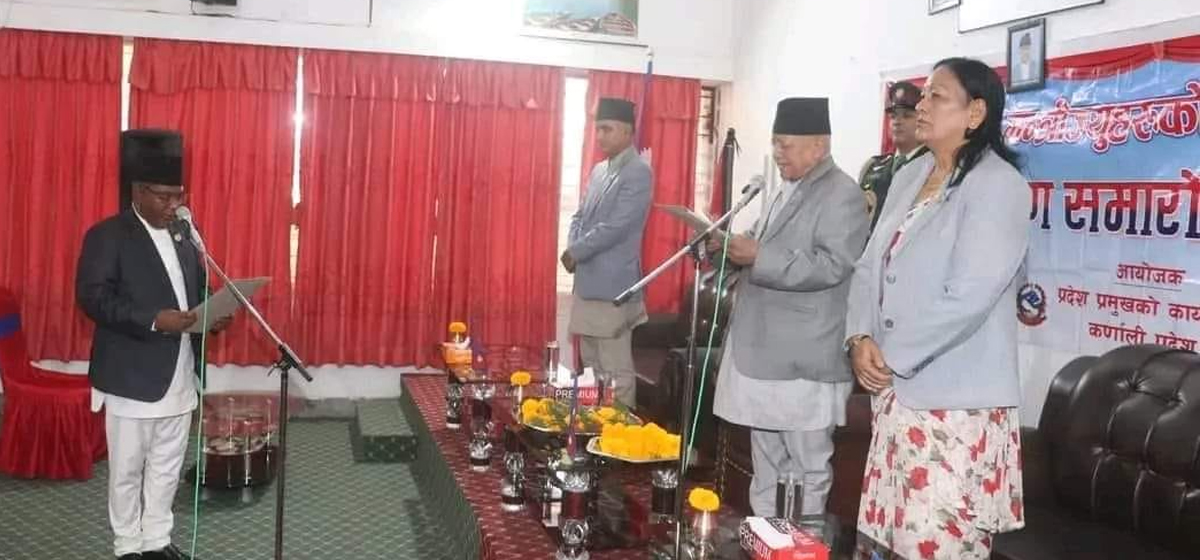 मुख्यमन्त्री कँडेलले दुई सातापछि गरे एक मन्त्री नियुक्त, कहिले होला मन्त्रिपरिषद् पूर्ण ?