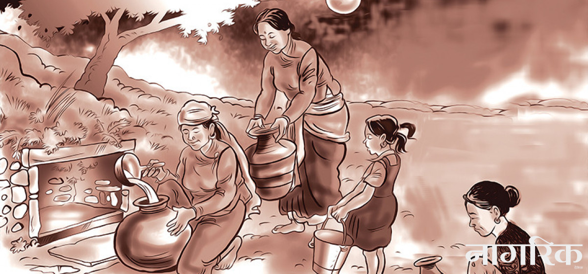 कैली दमिनीको पसल